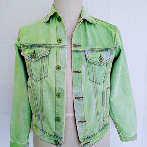 MNML Mint Green Denim Jacket